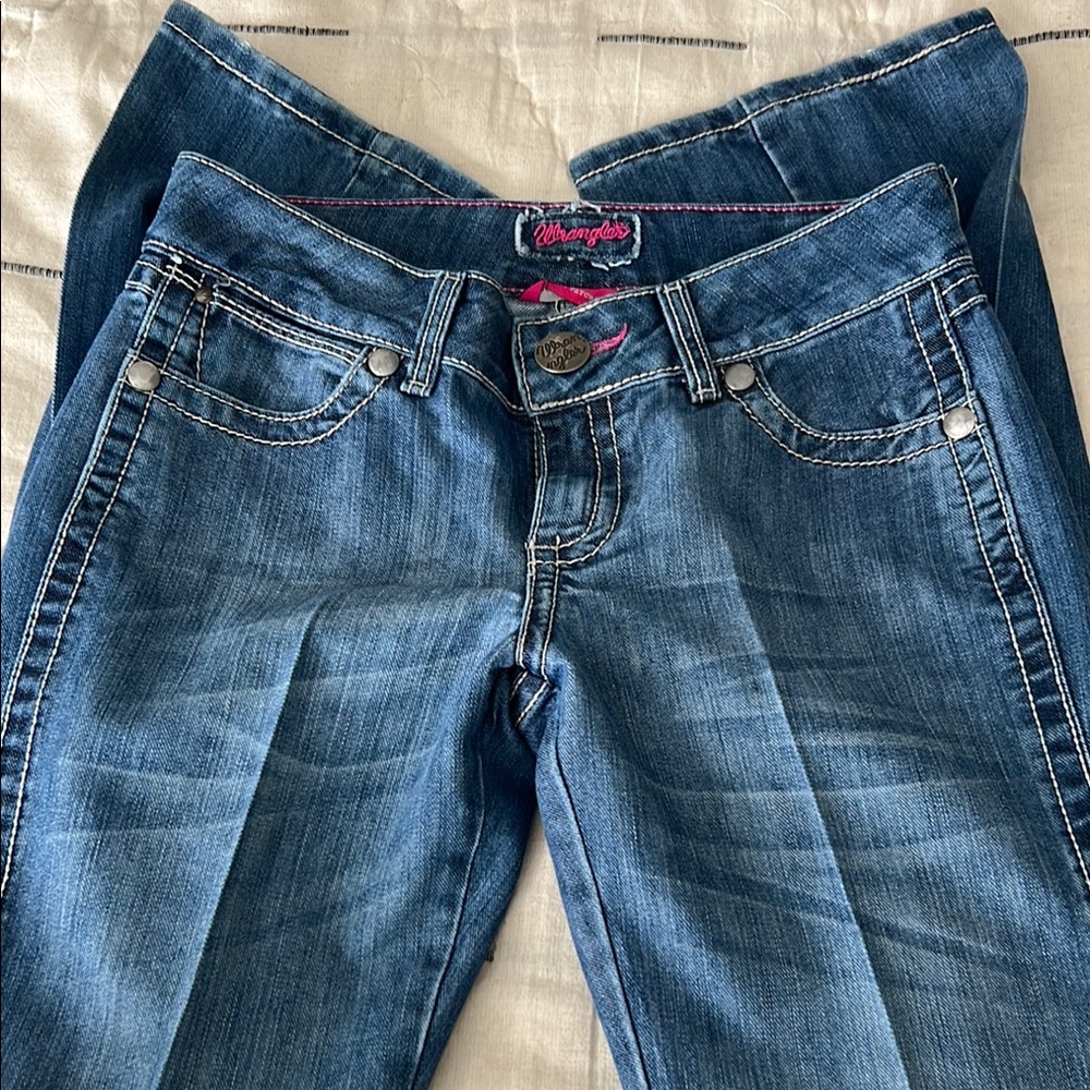 Wrangler Women's Boot Cut Jeans - Blue